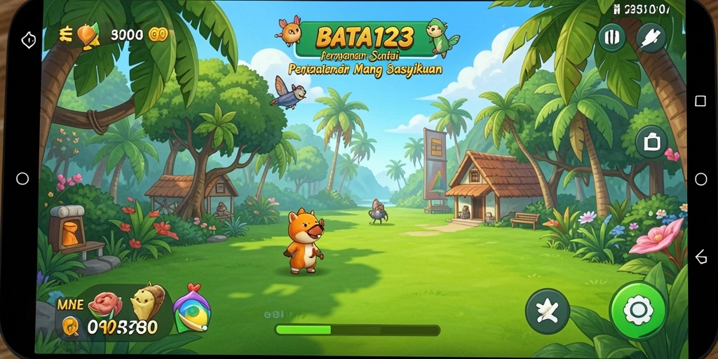 Tampilan menarik dengan gameplay santai di BATA123.