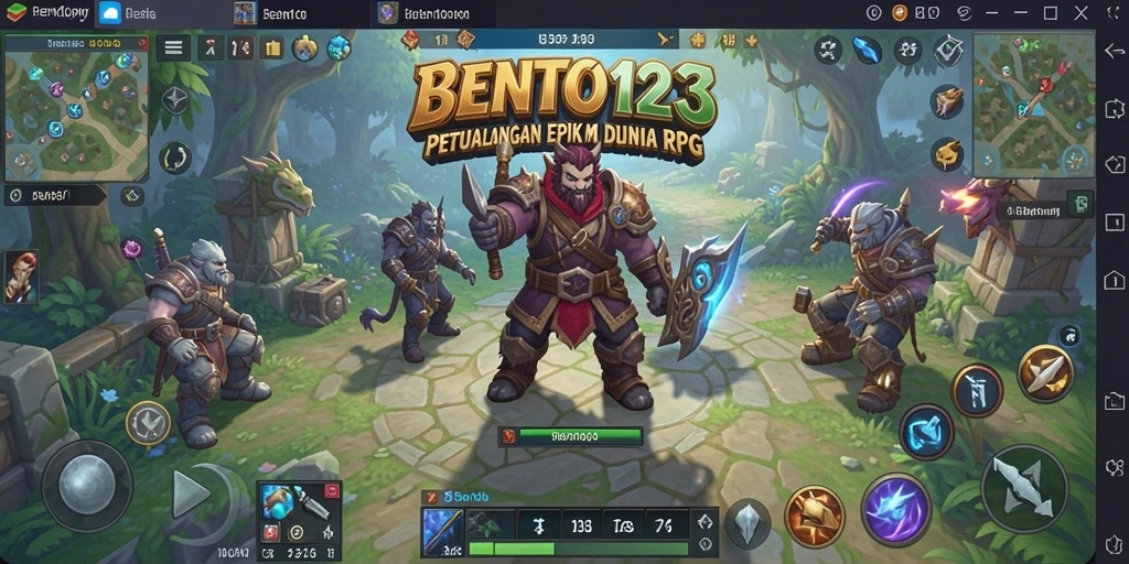 Gameplay mendalam BENTO123 dengan grafis memukau dan pertarungan seru.