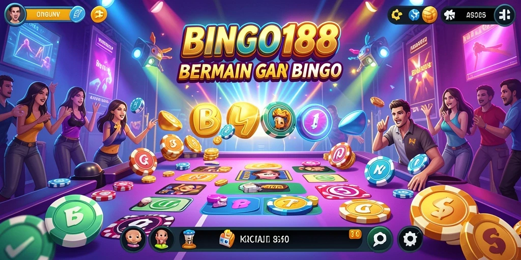 Screenshot utama BINGO188 menampilkan gameplay bingo yang seru dan mengasyikkan.