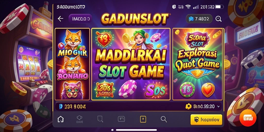 Tampilan gameplay mendebarkan dari GADUNSLOT yang penuh strategi.