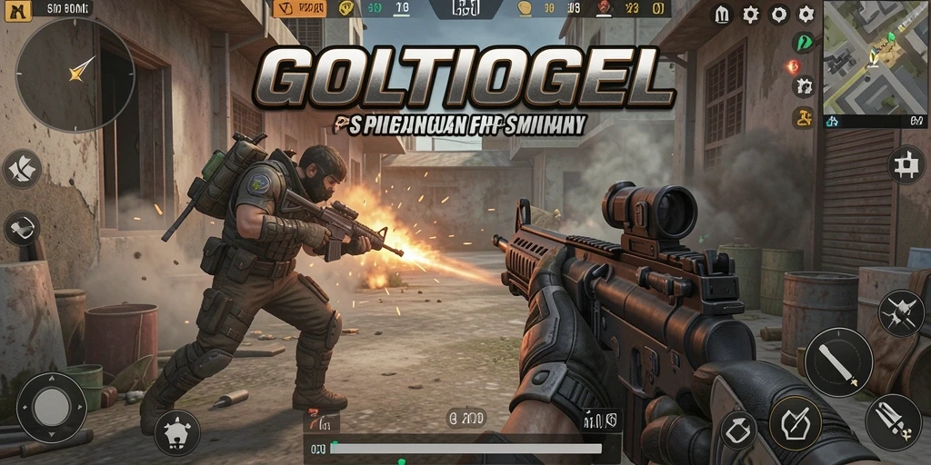 Tangkapan layar gameplay GOLTOGEL yang menegangkan.