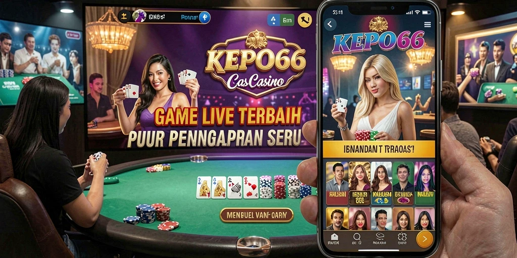 Tampilan gameplay Live Casino yang menarik dan interaktif.