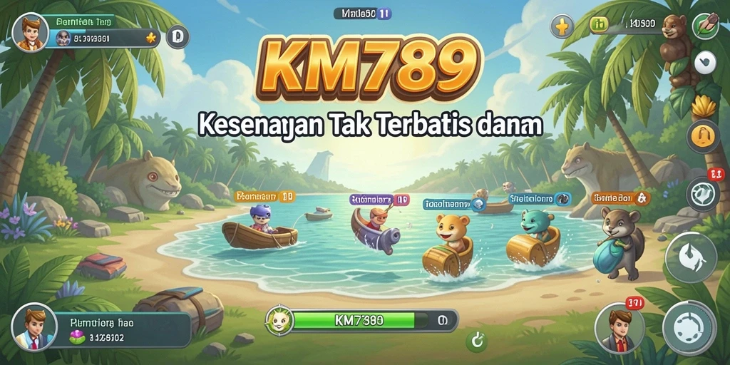 Screenshot gameplay KM789 yang menunjukkan keseruan permainan Casual.