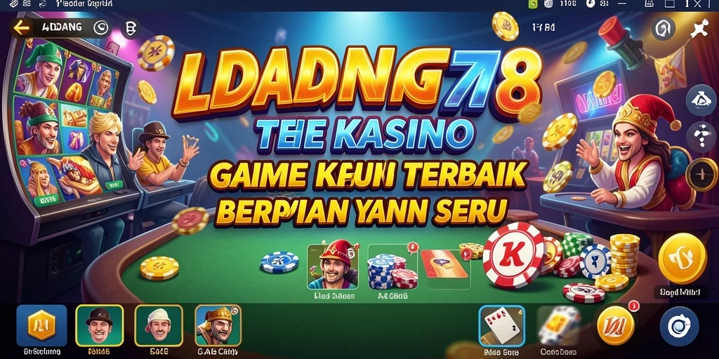 Tampilan gameplay Kasino di LADANG78 yang menarik dan mengasyikkan.