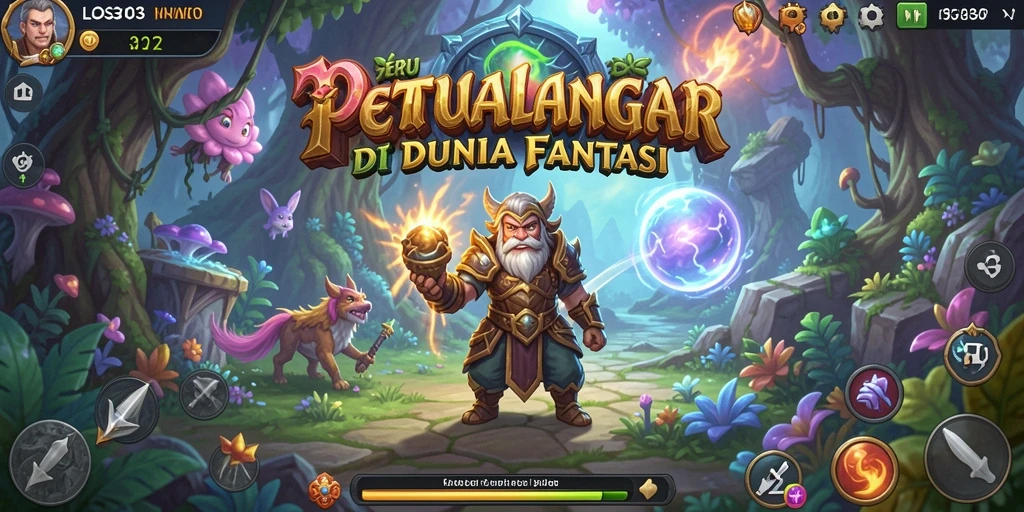 Screenshot gameplay yang menampilkan aksi seru dan eksplorasi dalam petualangan.