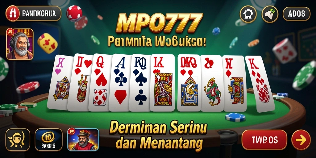 Tampilan gameplay MPO777 yang menarik dan penuh warna.