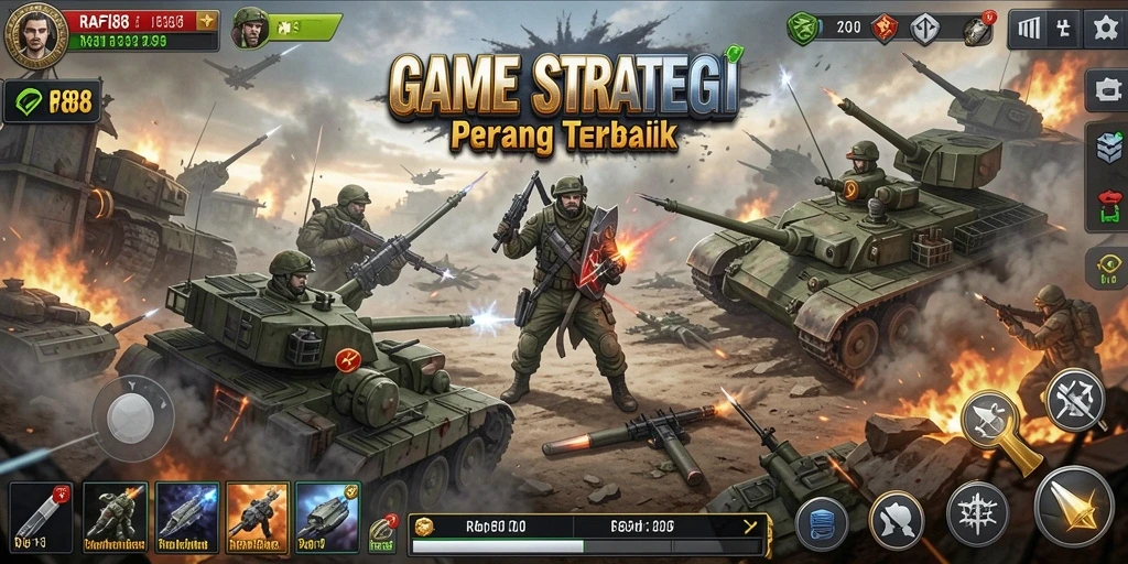 Tangkapan layar gameplay SLG yang mendebarkan dan intens.