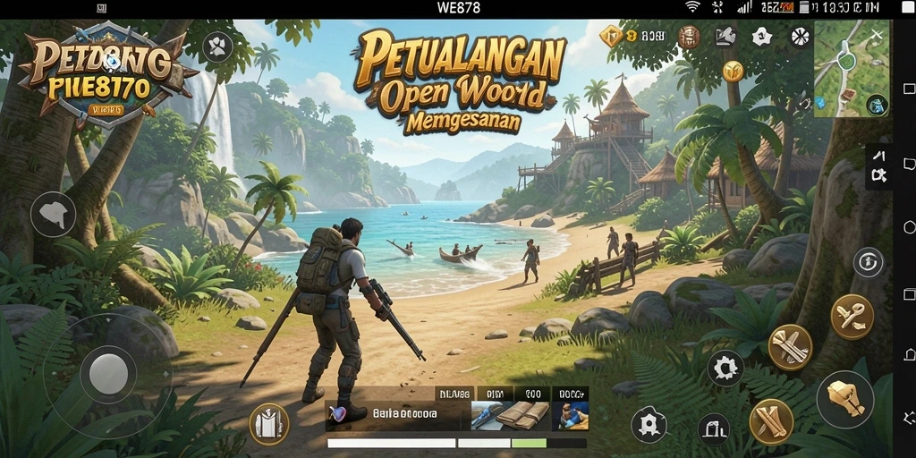 Tampilan gameplay menakjubkan dari dunia terbuka WE878.