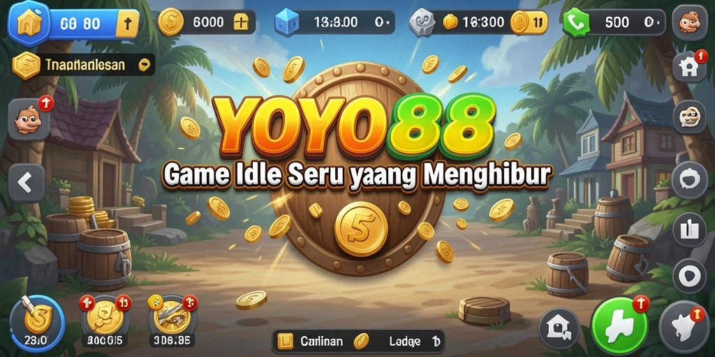 Screenshot YOYO88 menampilkan gameplay Idle yang menarik dan menenangkan.